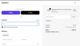 ORNARTO coupon verification screenshot