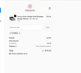 SAVE20 coupon verification screenshot