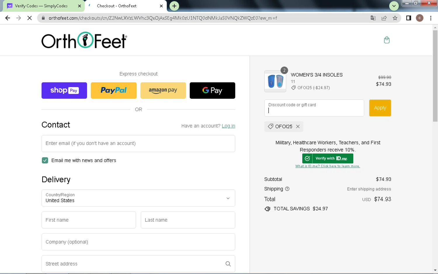 Orthofeet Promo Codes 10 Off January 2024