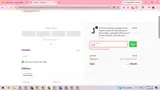 G15F coupon verification screenshot
