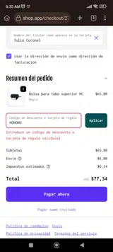 HOHOHO coupon verification screenshot