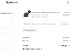 WELCOME10 coupon verification screenshot