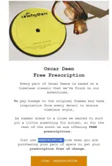 PRESCRIPTION coupon verification screenshot