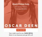 EARLYBF30 coupon verification screenshot