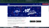 APPDAYS coupon verification screenshot