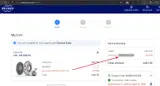 MARED-OSC439 coupon verification screenshot