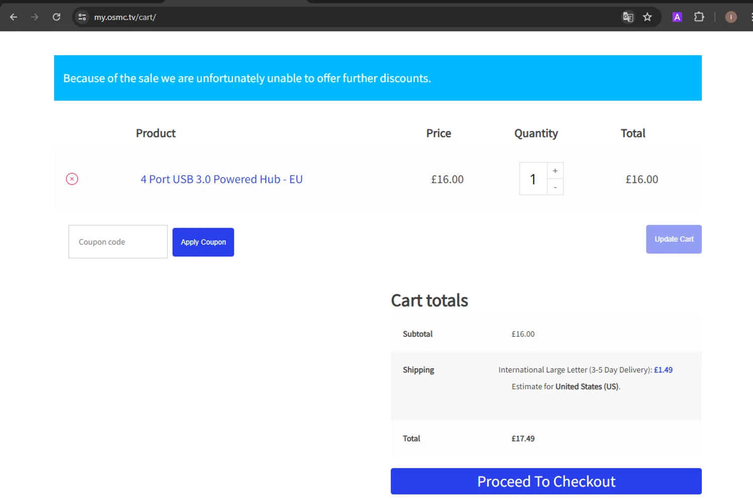 how to use OSMC coupons