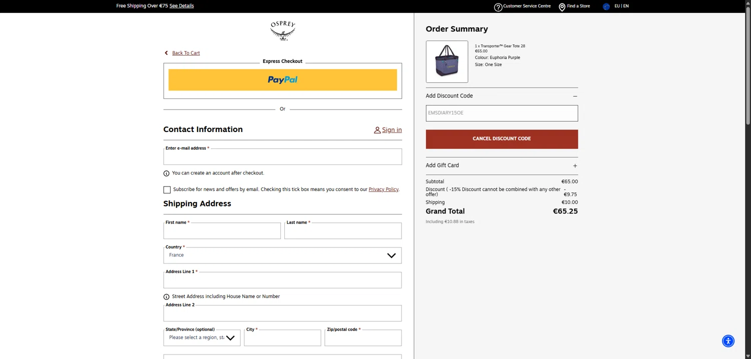 ebates coupon for osprey luggage Osprey Packs Coupons & Discounts Jul 2026