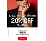 OBF20 coupon verification screenshot