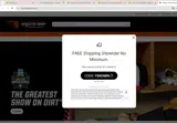 Oregon State Beavers Shop coupon verification screenshot