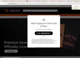 Oregon State Beavers Shop coupon verification screenshot