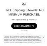 Oregon State Beavers Shop coupon verification screenshot