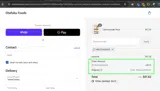 WELCOME2025 coupon verification screenshot