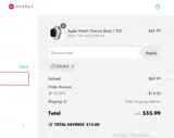 Otofly coupon verification screenshot