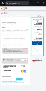 otonaJP coupon verification screenshot
