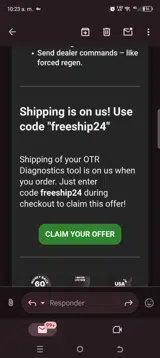 freeship24 coupon verification screenshot
