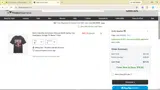 Ottawa Senators Shop coupon verification screenshot