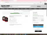 Ottawa Senators Shop coupon verification screenshot