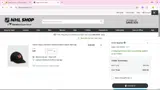 Ottawa Senators Shop coupon verification screenshot