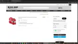 Ottawa Senators Shop coupon verification screenshot