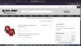 Ottawa Senators Shop coupon verification screenshot