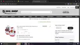 Ottawa Senators Shop coupon verification screenshot