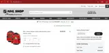 Ottawa Senators Shop coupon verification screenshot