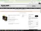 Ottawa Senators Shop coupon verification screenshot