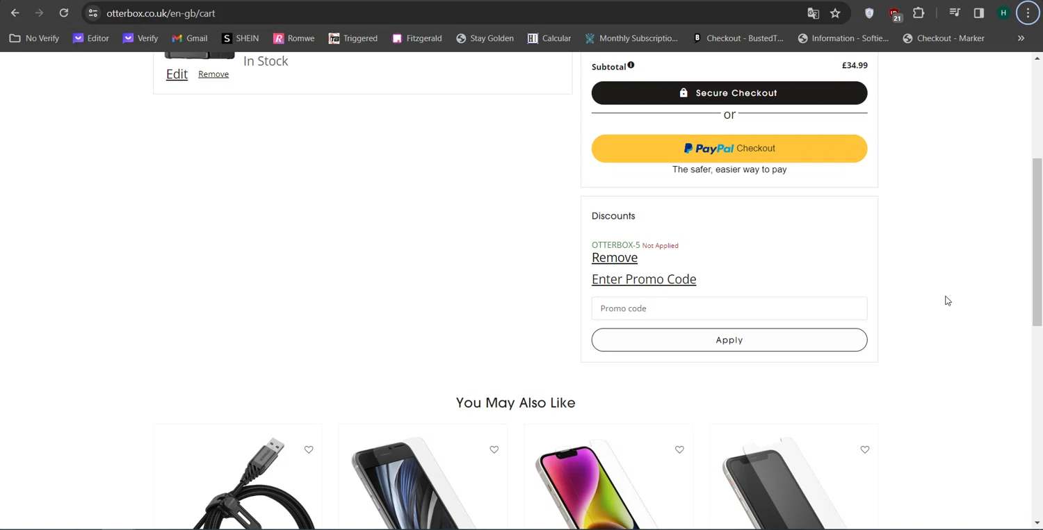 how to use OtterBox UK coupons
