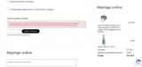 VISTA5 coupon verification screenshot