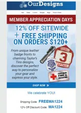 MA1224 coupon verification screenshot