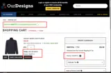 OAKFF12 coupon verification screenshot