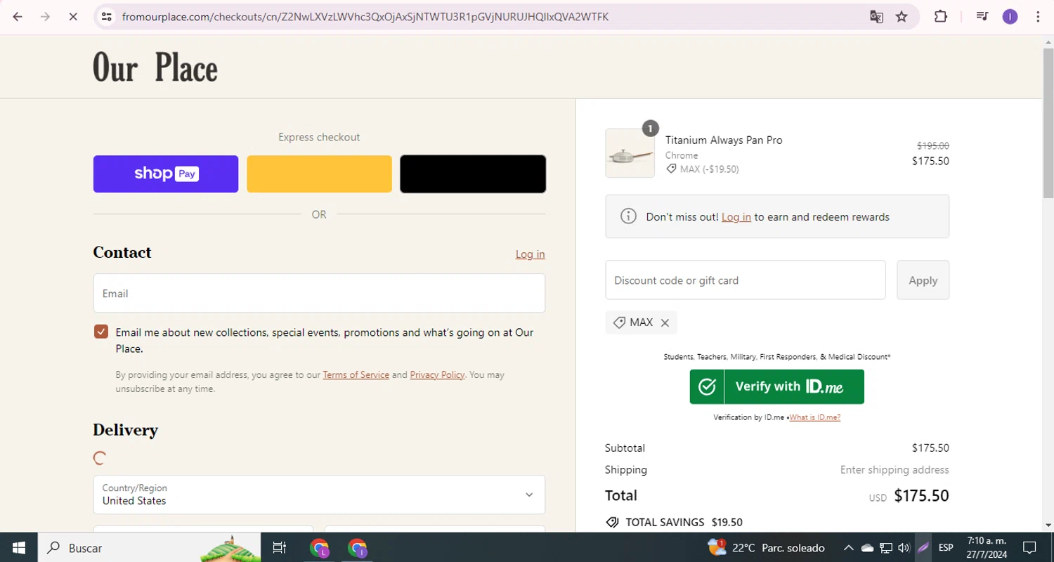 Our Place Discount Codes 28 Off October 2024