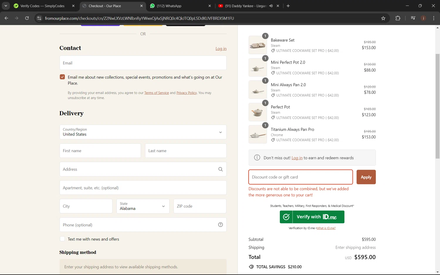 Our Place Discount Codes 28 Off October 2024
