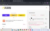 OUTBOUND10 coupon verification screenshot