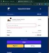 Cybermonday25 coupon verification screenshot