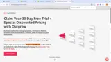 Outgrow+SV-1Month coupon verification screenshot