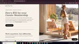 Outsite coupon verification screenshot