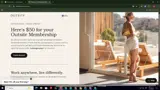 Outsite coupon verification screenshot