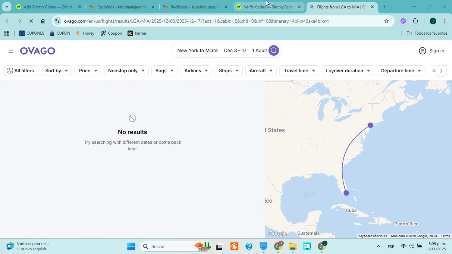 Ovago promo code screenshot showing code FALL40 applied at Ovago checkout page. Uploaded by SimplyCodes community member jorgejavierherrera on Nov 2, 2025