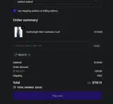 KELLY15 coupon verification screenshot