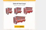 300RED coupon verification screenshot