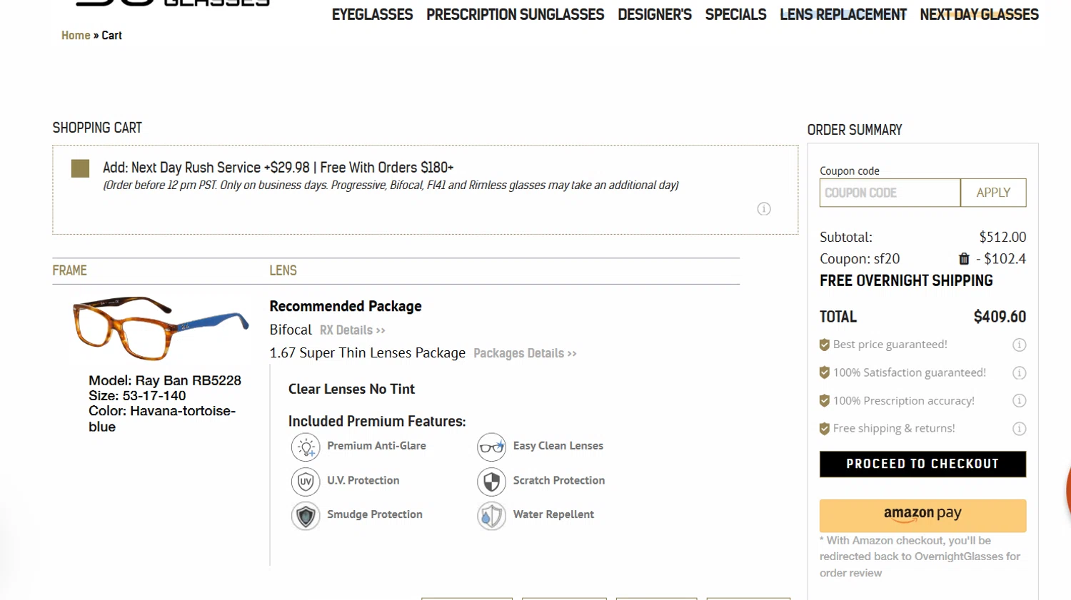 Overnight Glasses Promo Codes 25 Off July 2024