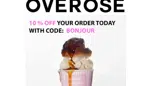 Overose coupon verification screenshot