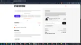Overtime Shop coupon verification screenshot