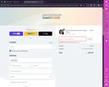 WELCOME10 coupon verification screenshot