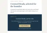 Oxford Cigar Company coupon verification screenshot