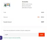 Oxford Language Club coupon verification screenshot