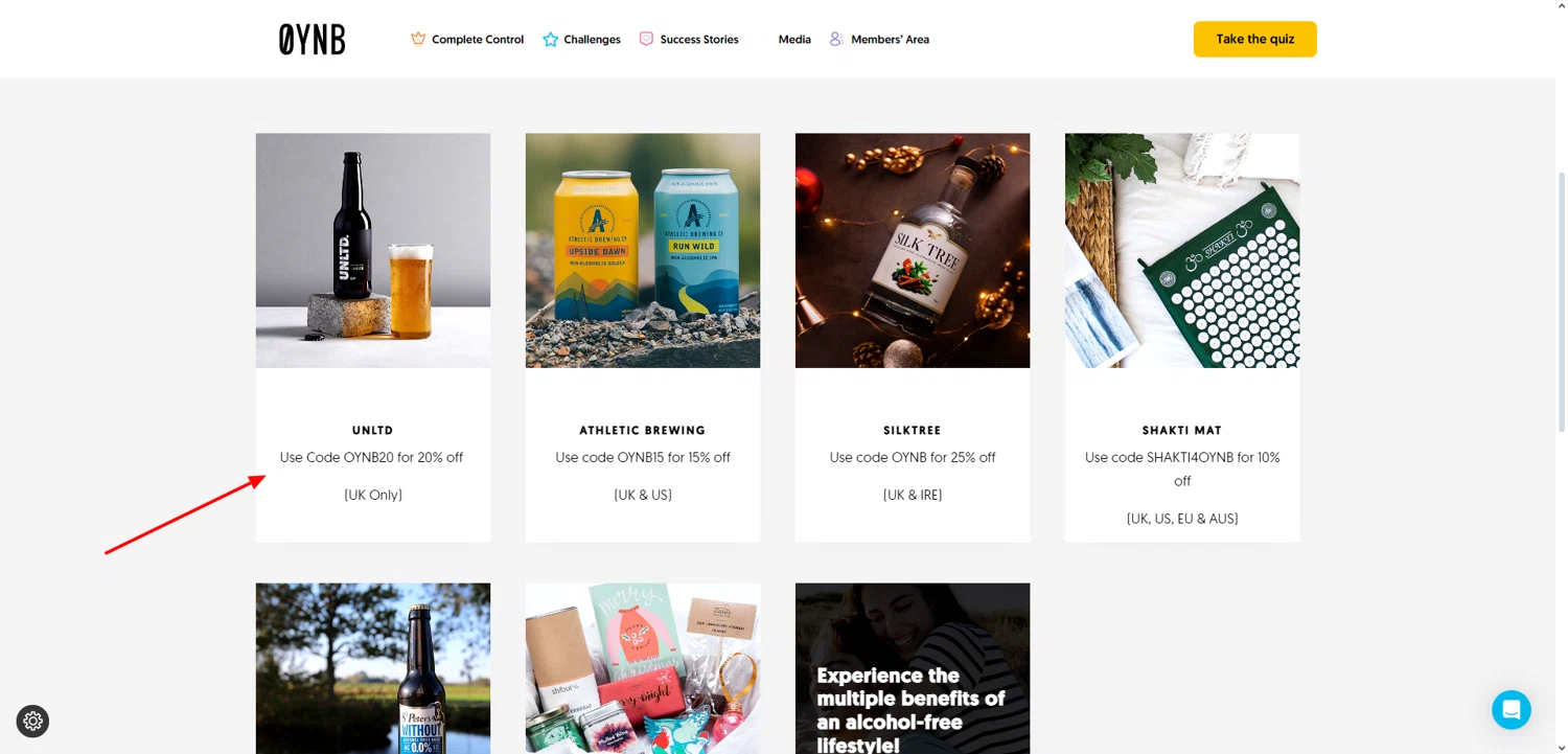 OYNB checkout page showing OYNB promo code box | Screenshot taken by SimplyCodes community member on Mar 10, 2024