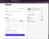 Pacas coupon verification screenshot